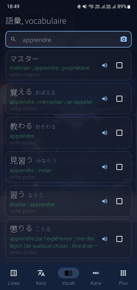 Le dictionnaire et la création de liste